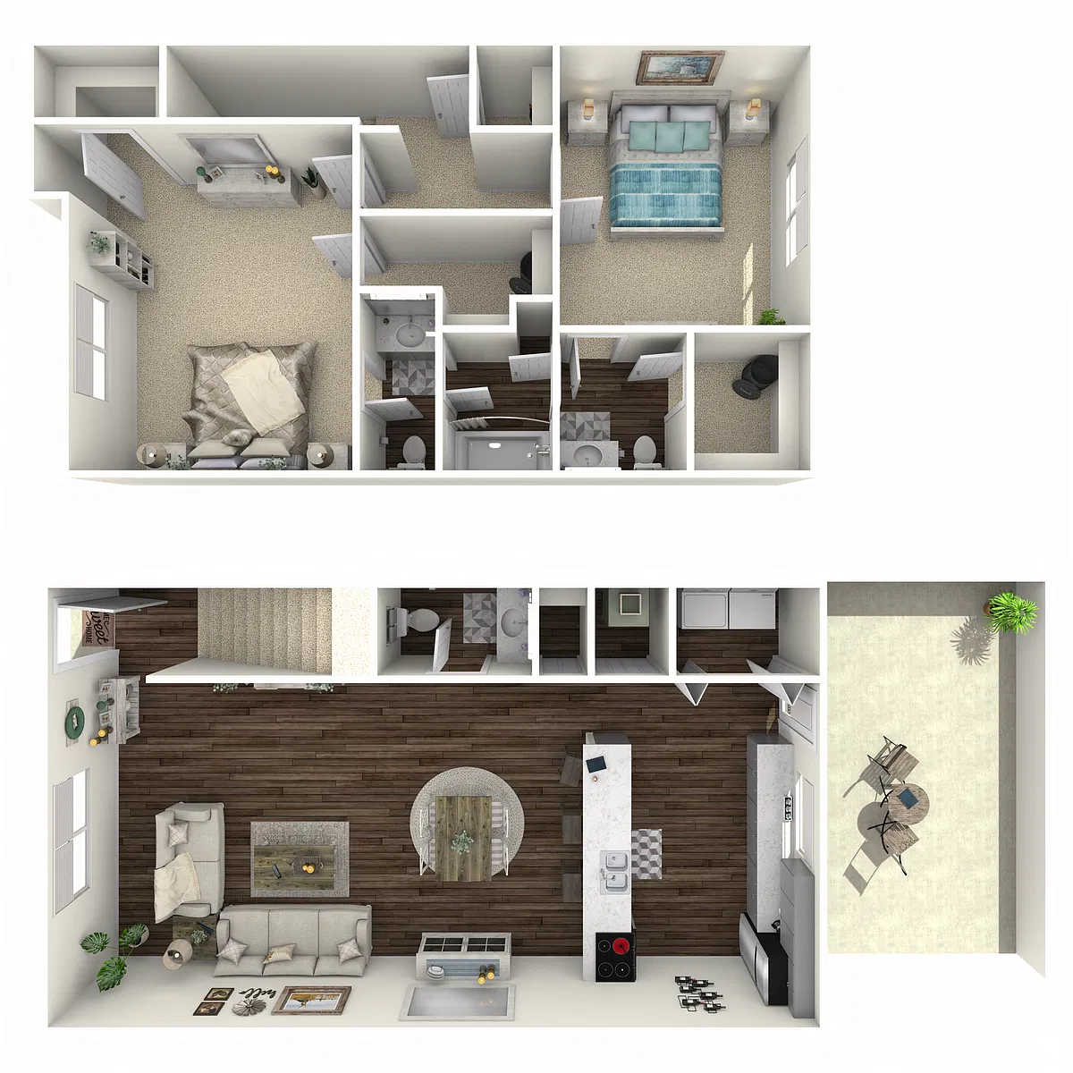 Floor plan B5-TH