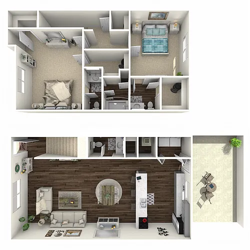 Floor plan B5-TH
