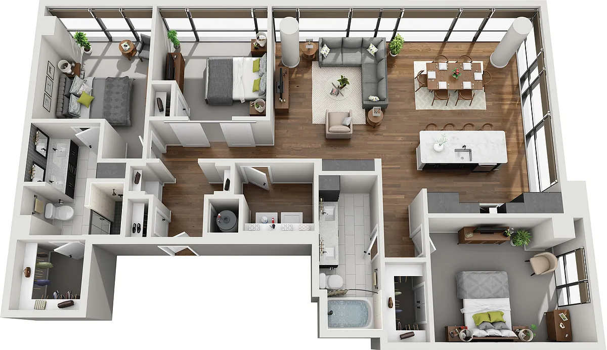 Floor plan C1