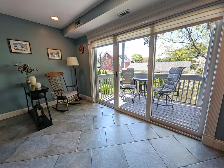 Living Room Nook and Balcony