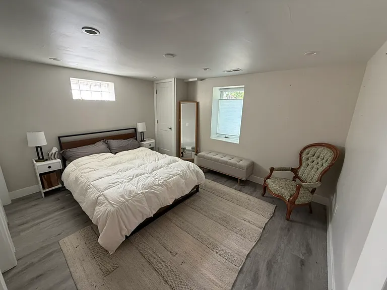 basement bedroom