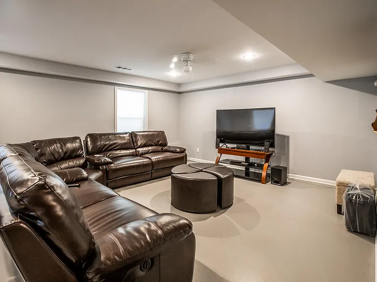 Basement family room