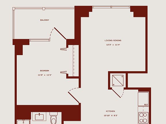 2nd image of 2035 5th Ave #20N