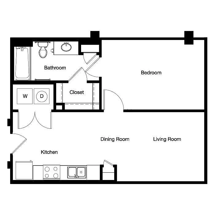 Floor plan AA