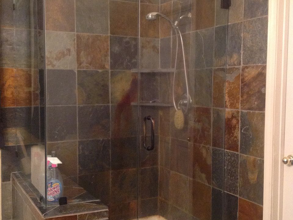 Custom shower. Slate master 