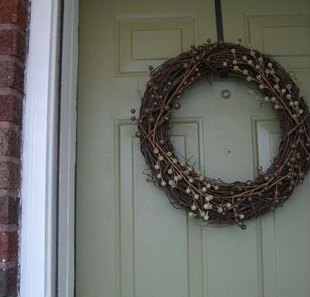 Front door (also has screen door).