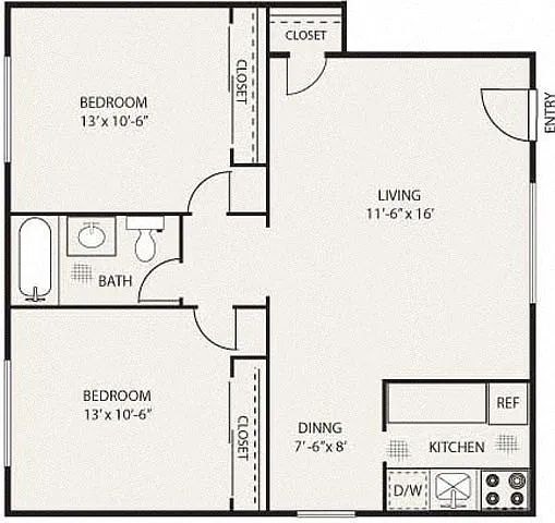 Floor plan The Pasadena