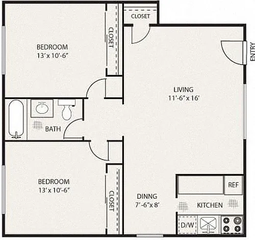 Floor plan The Pasadena