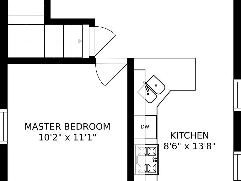 Main floor layout