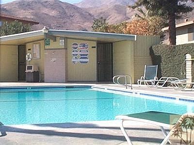 Pool steps away from unit.