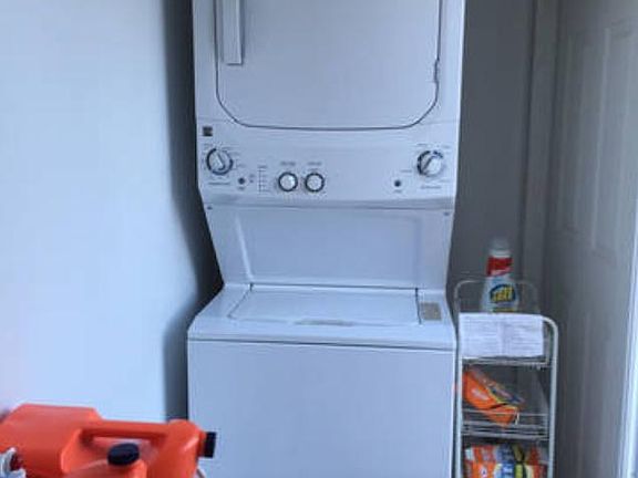 Washer and dryer onsite.