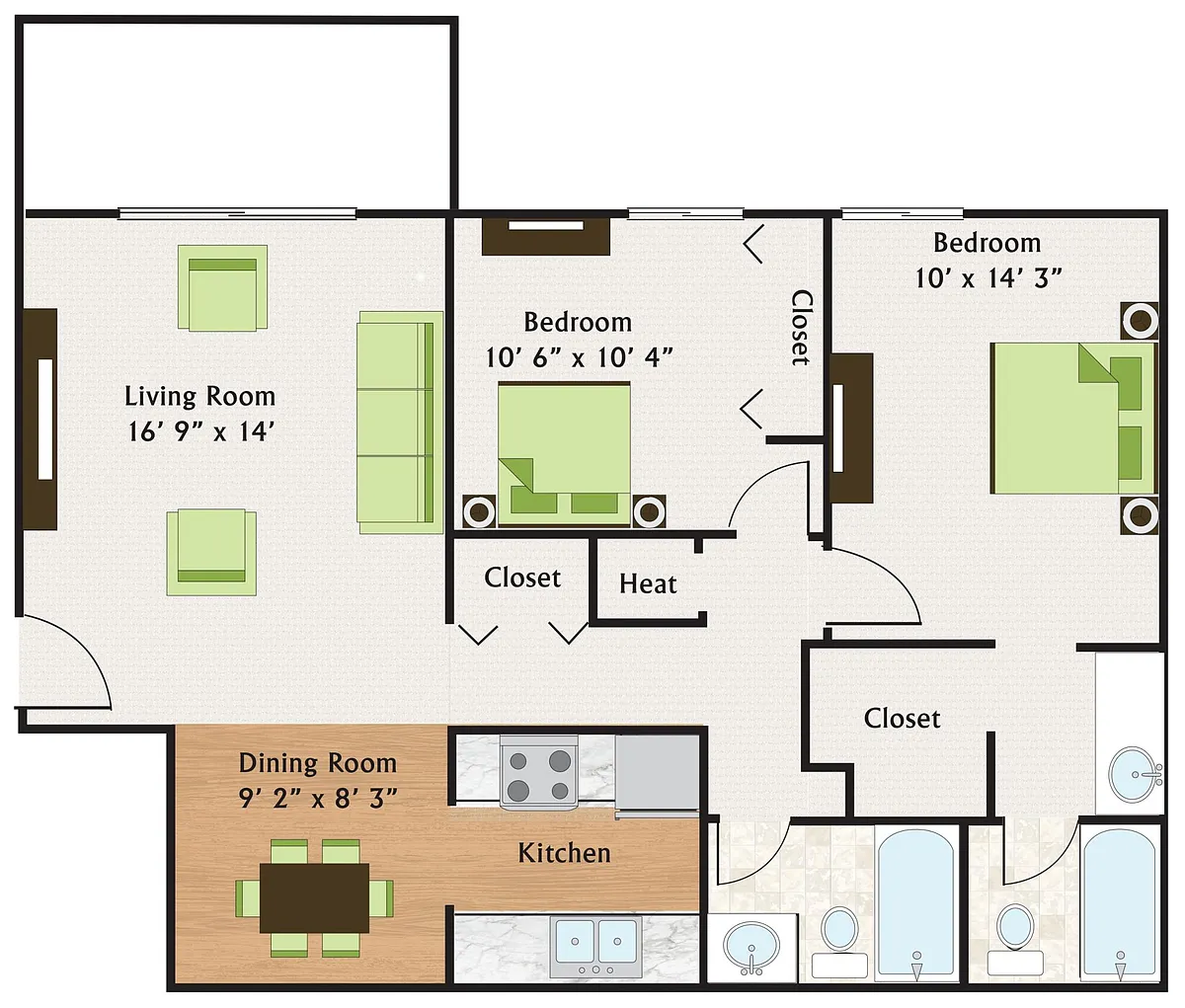 Floor plan D