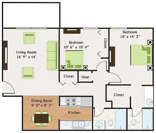 Floor plan D