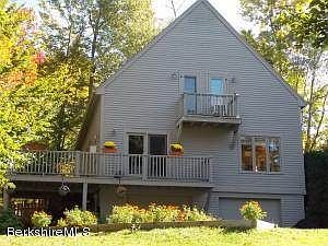 large deck and balcony