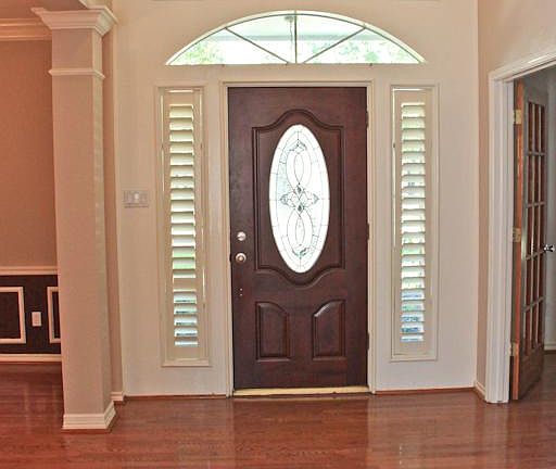 Beautiful hardwood flooring & high ceilings right as you enter, new front door.