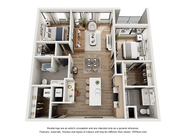 Floor plan B15