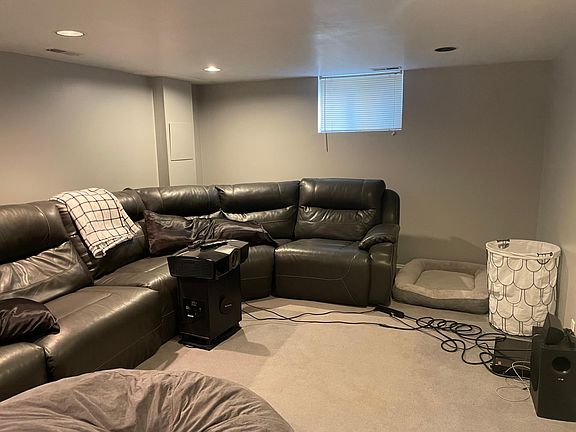 Second living room in basement