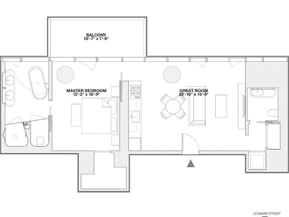 2nd image of 56 Leonard St #14A