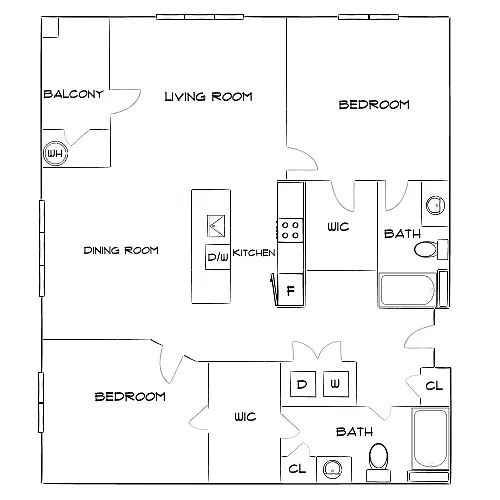 Floor plan Design 2F