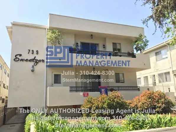 739 N Sweetzer Ave APT 4, Los Angeles, CA 90069