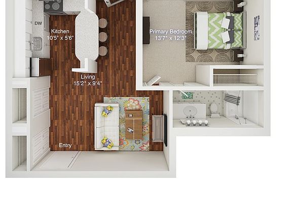 4th image of 1199 Whitney Ave #Penthouse 1a