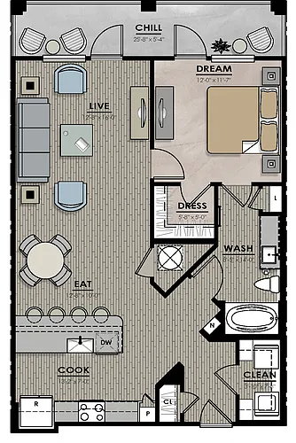 Floor plan A4