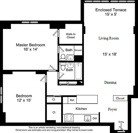 1st image of 6 Whittier Pl APT 4E