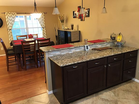 Dining rm from kitchen
