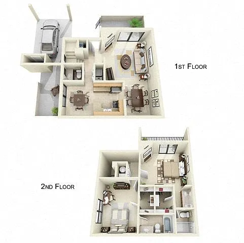 Floor plan The Catalina