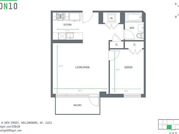 2nd image of 220 N 10th St APT 4J