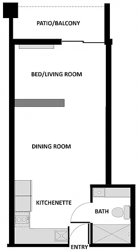 Floor plan Studio Annex 3