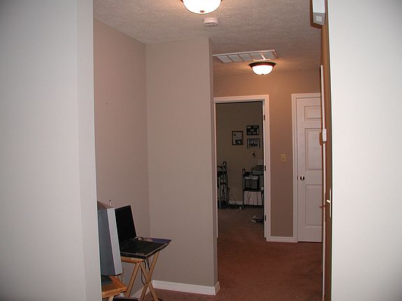 this computer nook is far more attractive than evident in this photo