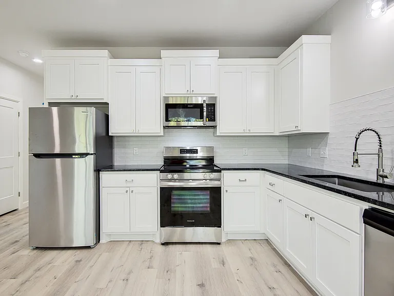 All stainless steel appliances included