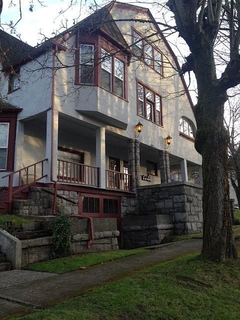 Granite stone foundation.