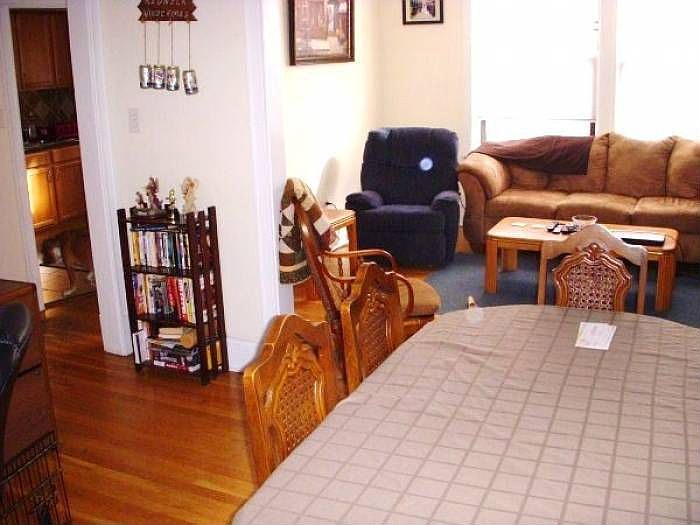 Living and dining spaces