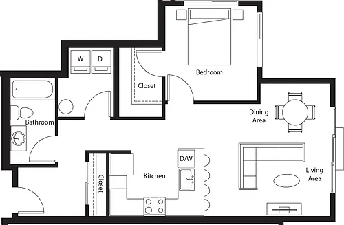Floor plan Valley B2