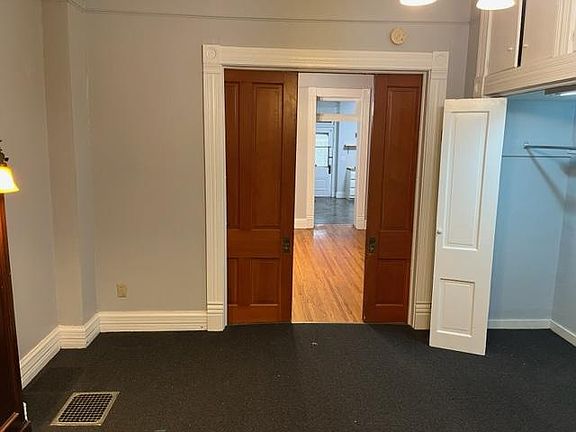 looking from bedroom towards LR and kitchen