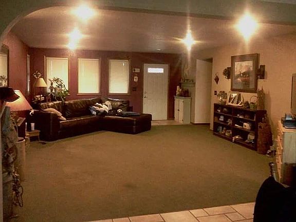 Living room from dining