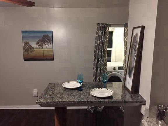 full size washer/ dryer in unit