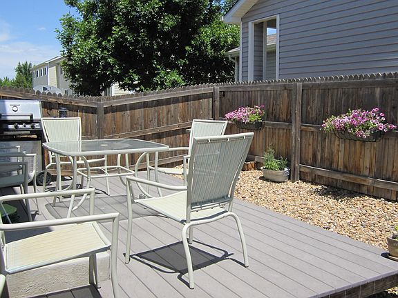 Back Yard with Deck