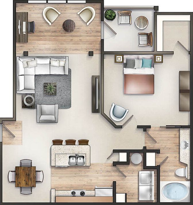 2nd image of 101 Enclave Paris Dr #12007