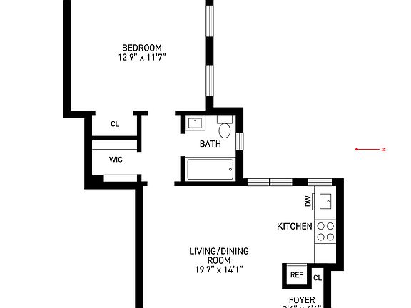 2nd image of 270 W 11th St APT 2F