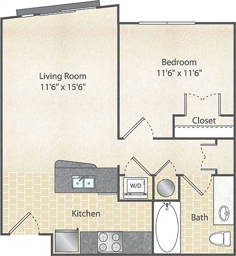 Floor plan Adams