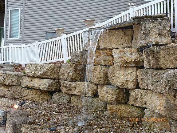 12' WATERFALL