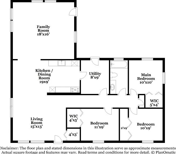 3 bed, 2.0 bath, 1056 sqft, $2,555 — Photo 2