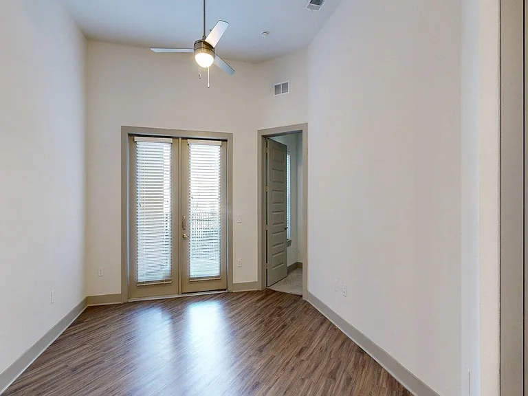Apartment Living Room with Wood Style Floor and Patio/Balcony.