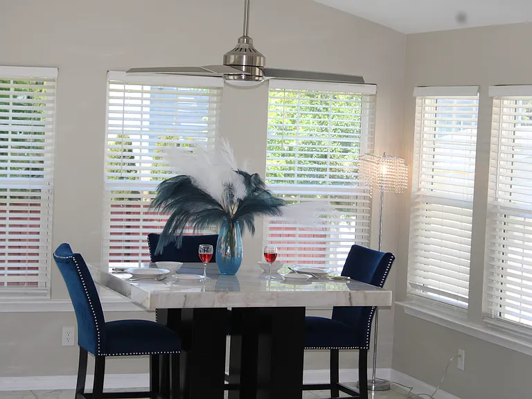 Perfect for a romantic dinner for two or a family gathering