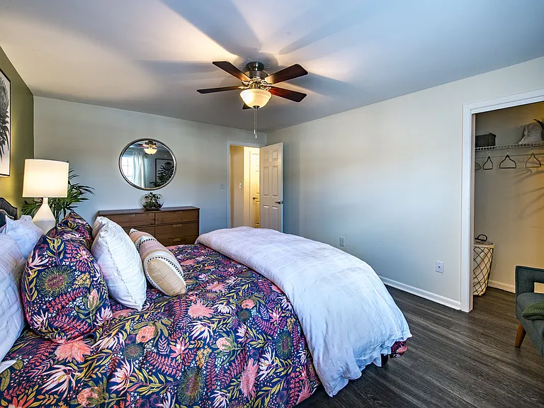 Bedroom With Closet