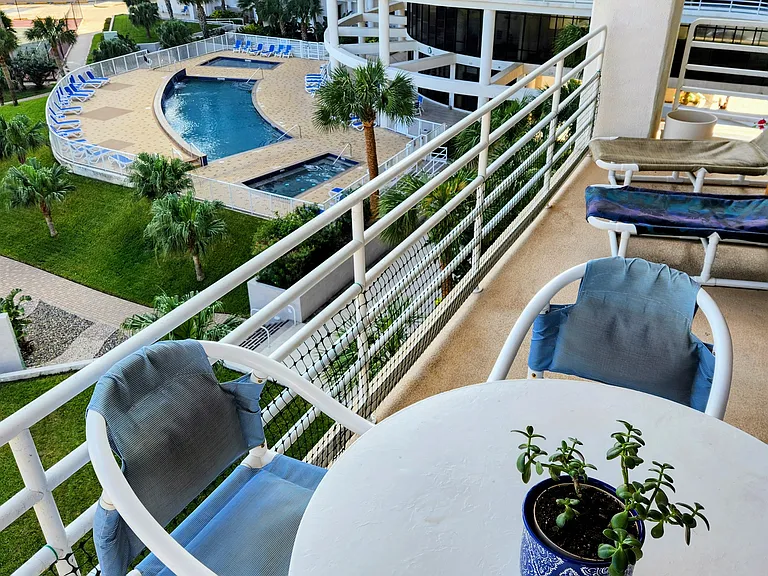 Large balconies