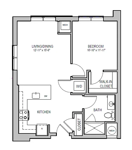 Floor plan A25